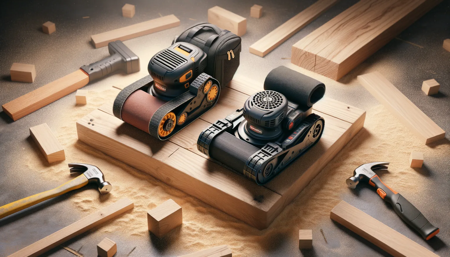 Akku-Bandschleifer vs kabelgebundene Bandschleifer: Kaufentscheidung