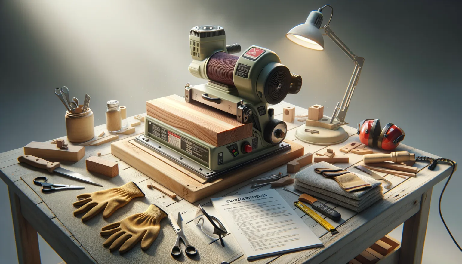 Bandkoernung fuer Holz mit dem Bandschleifer: Richtlinien und Beispiele