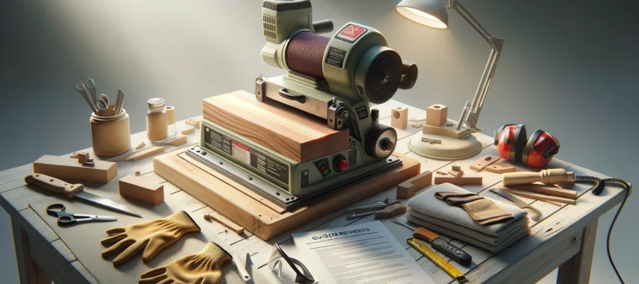 Bandkoernung fuer Holz mit dem Bandschleifer: Richtlinien und Beispiele