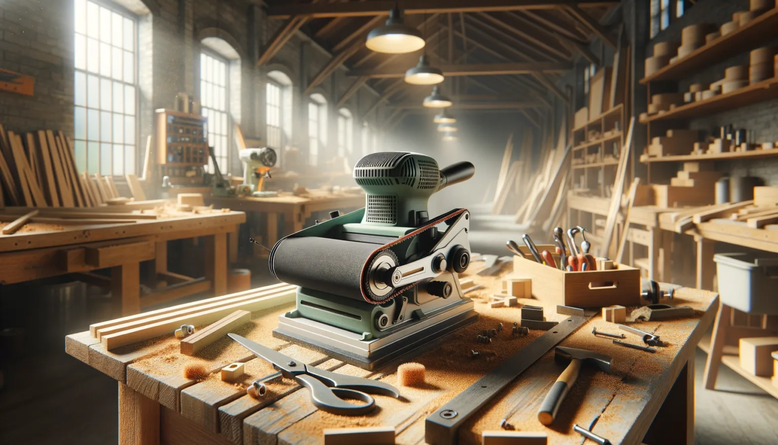 Bandschleifer Bandspur einstellen: Ausrichten ohne Nachlaufen