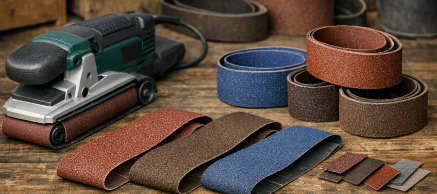 Bandschleifer Schleifbaender und Koernung verstehen fuer Einsteiger