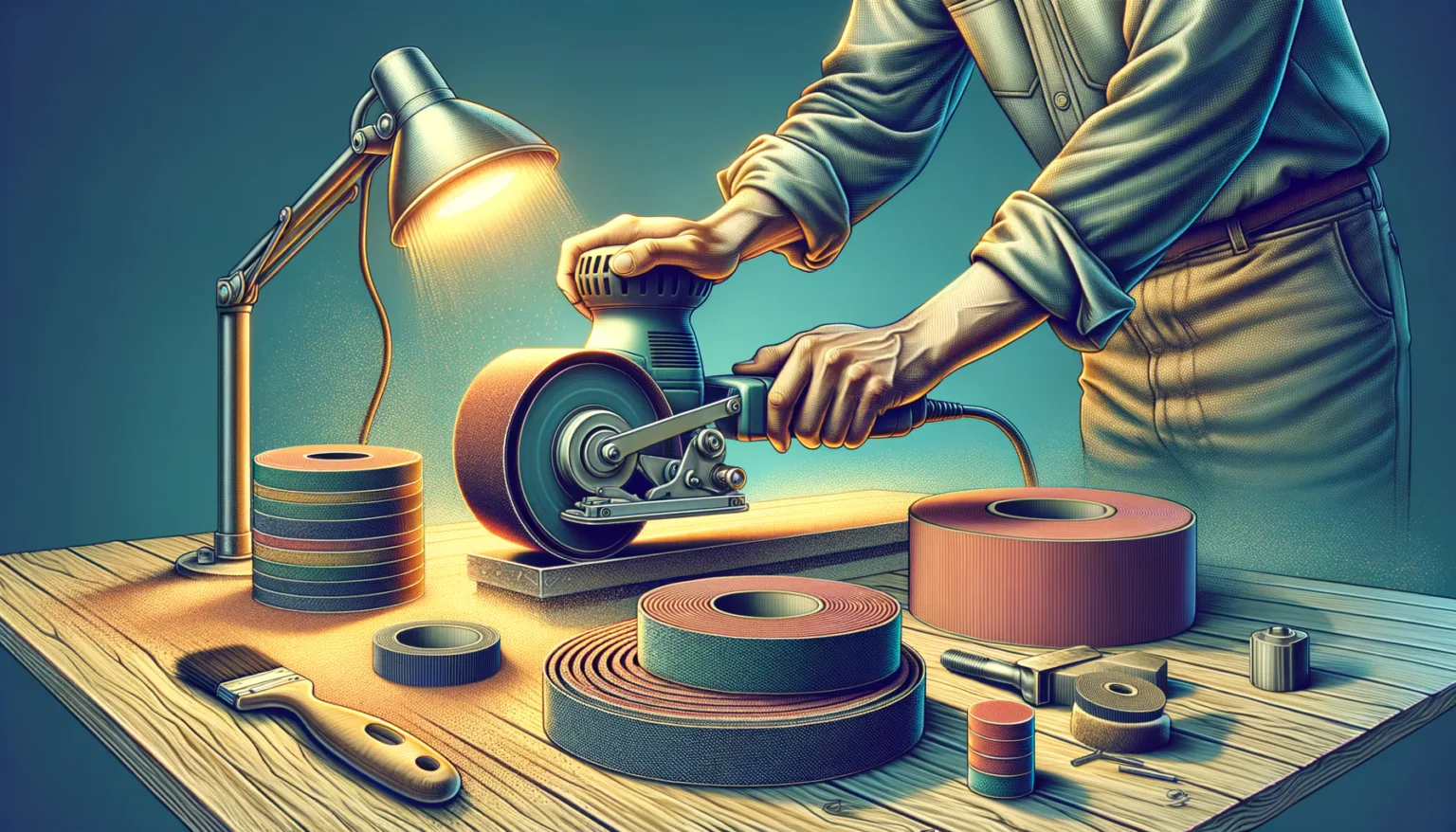 Schleifbaender fuer Bandschleifer kaufen: Koernung, Material und Anwendung