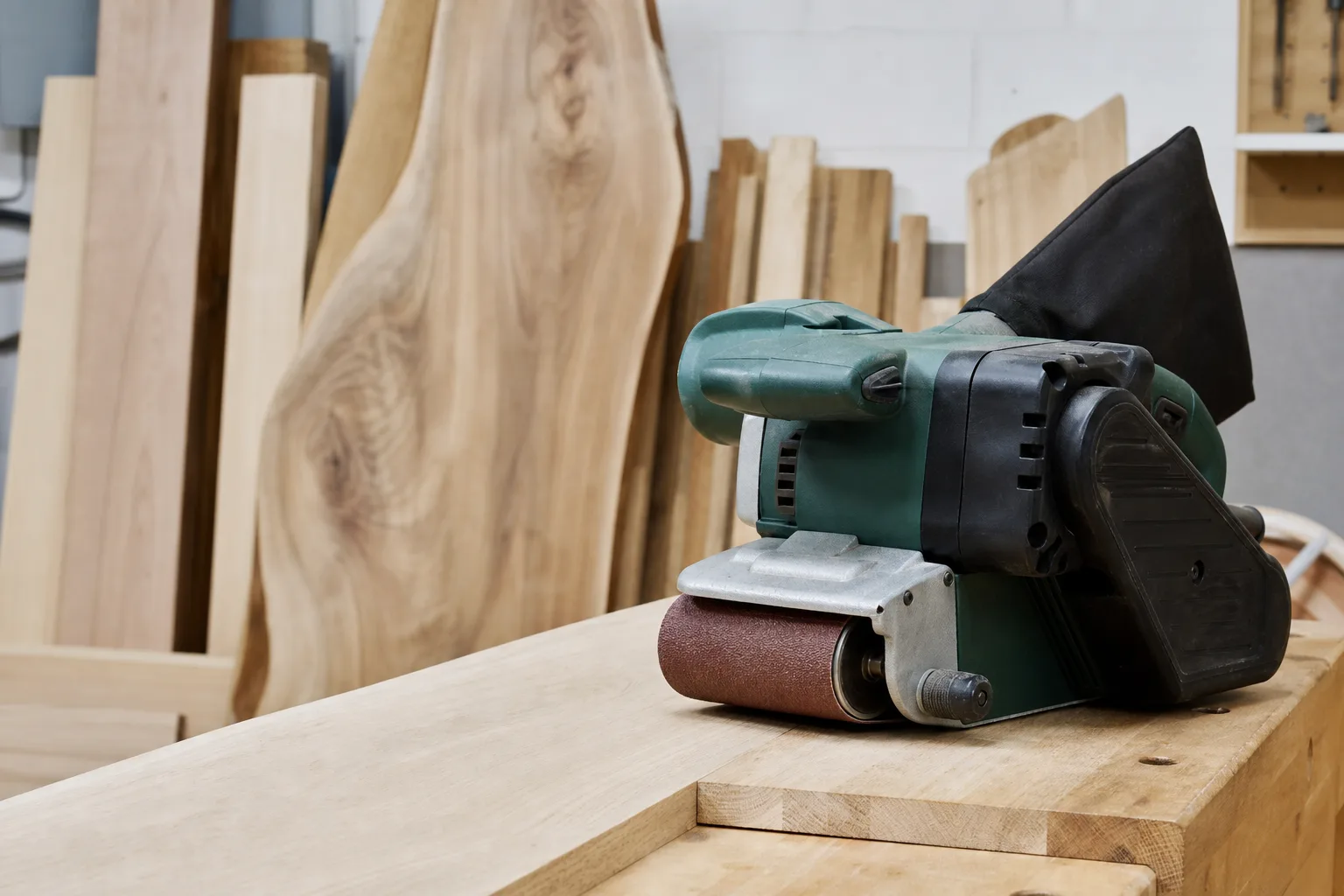 Bandschleifer fuer Holz kaufen: Ratgeber fuer Holzarbeiten und Moebelbau